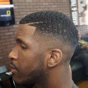 high fade with waves