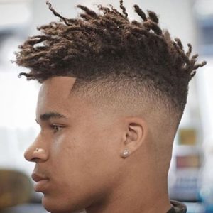 twisted taper fade