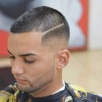 Faded Buzz With Razor Line