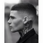 Straight Fringe Butch Cut Fade