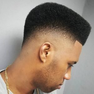 flat top drop fade