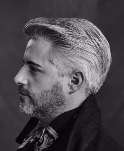 tapered mid length cut