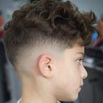 Low Fade Curly Cut