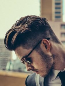 tight taper with textured top