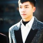 Mens Korean Hairstyles – Short Two-Block Cut with V-shaped Fringe