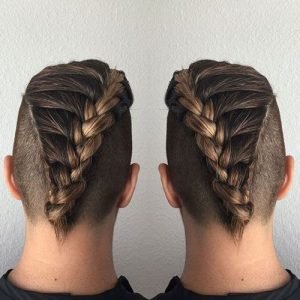 braided-undercut men